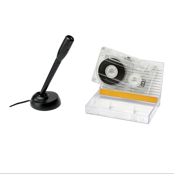 Brand New Cassette Recorder with External Microphone 🎤 and 7 New Cassette Tapes - Picture 11 of 11